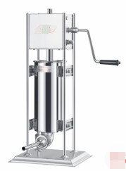 Vertikal dan Horizontal 202 Peralatan pemotong daging komersial dari stainless steel sausage stuffer/filler