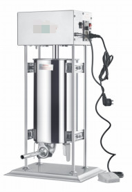 Komersial Kelas Stainless Steel sausage stuffer/Filler Kapasitas Manual Electric meat processor