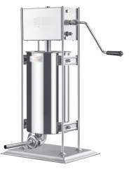 Commercial Electric Sausage Stuffer/Filler Kapasitas 30L Struktur baja tahan karat