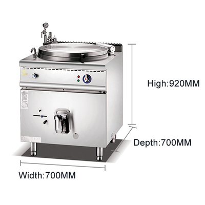 Pengendalian suhu Peralatan memasak komersial untuk B2B Low Noise GL-RO