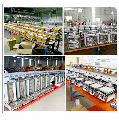 200-300 CUPS / jam Mesin Produksi Es Krim dengan 2 Hopper dan 1.7kW Output