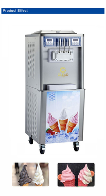 Peralatan pendingin industri dengan bahan pendingin R404A 2x2.1L Tangki pembekuan dan output nominal 2x1.6kW