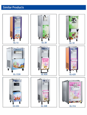 Peralatan pendingin industri dengan bahan pendingin R404A 2x2.1L Tangki pembekuan dan output nominal 2x1.6kW