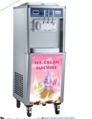 Mesin es krim komersial dengan pre-pendingin 20-25kg/jam Produksi R22/R404A refrigerant