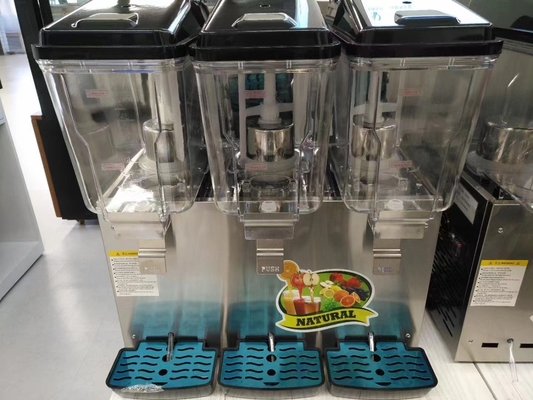 Colorful Juice Dispenser Refrigerator Peralatan pendingin ringan dengan R134a refrigerant