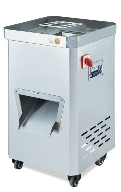Mesin pemotong daging stainless steel untuk potongan segar beraroma pada 220V tegangan