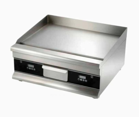 Electric Silver Griddle for Cooking Variety Of Foods 220-240V 50Hz Suhu 0.C~100.C
