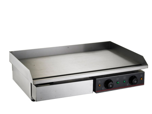 Electric Silver Griddle for Cooking Variety Of Foods 220-240V 50Hz Suhu 0.C~100.C