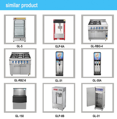 Hotel Gas 4 Range Kompor Dengan Oven SS304 LPG / Jenis Gas Alam Untuk Penggunaan Komersial