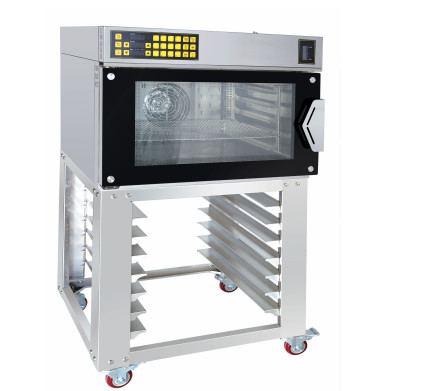 Oven konvensi hitam / putih 35L dengan panel kontrol digital yang beroperasi pada 0-200 ° C untuk berbagai tujuan memasak
