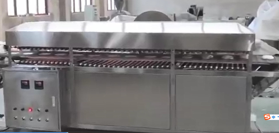 Peralatan produksi roti pancake Food Line - Kapasitas yang dapat disesuaikan