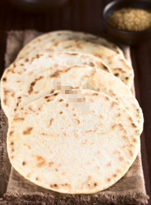 Naan Crusty Pancake Roti Pancake Peralatan produksi makanan dengan cetakan 60-5000 pcs dan panas 14,5 kg / jam