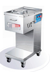 Mesin pemotong daging listrik dengan daya 0,75KW Stainless Steel Blade Detachable Knife Set untuk pemotongan presisi