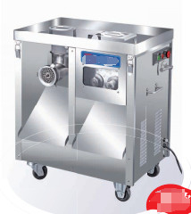 200-400kg/jam Mesin Penggiling Daging dan Pemotong Dengan Desain Flip Top