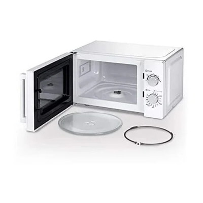 220V Membrane Touch Control Dapur Microwave Oven dalam Hitam atau Putih