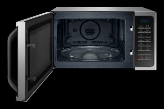 Rustless Steel 220V Microwave Oven dengan kapasitas 25L dan pengaturan suhu 0-200 °C