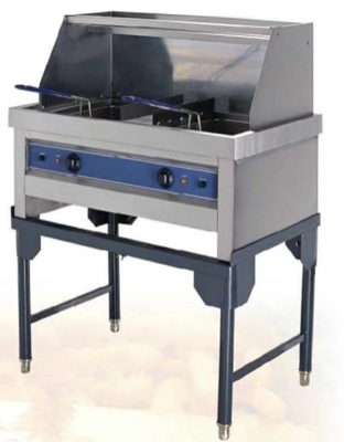 Mesin Penggorengan Komersial Baja Berkualitas Tinggi Dengan Kontrol Suhu 0°C~300°C Untuk Penggorengan Makanan yang Sempurna