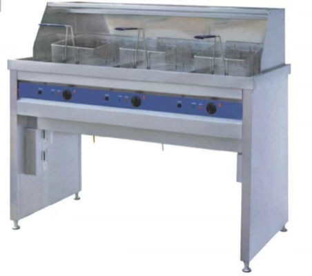 Mesin Penggorengan Listrik Baja Berkualitas Tinggi dengan Tegangan 220-240V untuk Penggorengan Makanan pada 0.C ~ 300.C