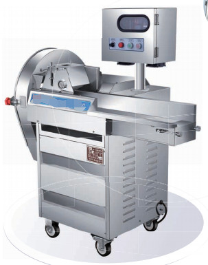 Mesin Pengolahan Buah dan Sayuran Listrik dengan Daya 0,75 1,1KW Digital Display Vegetable Sliver