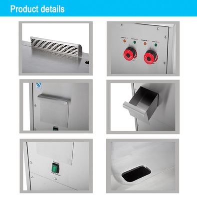 Stainless Steel Jepang Teppanyaki Gas Arc Griddle untuk Hotel