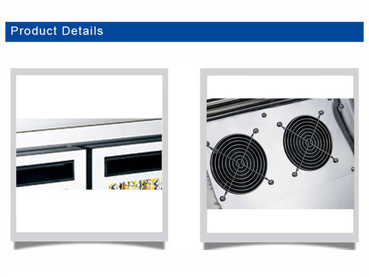 130KG Heavy Duty Cold Storage Bar Refrigerator untuk Hotel Komersial Pendingin 4°C~8°C Temps