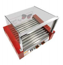 Mesin Pengolahan Buah dan Sayuran Lanjutan dengan Ukuran 660*490*540mm dan 9 Roller Hot Dog Grill