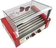 Mesin Pengolahan Buah dan Sayuran Lanjutan dengan Ukuran 660*490*540mm dan 9 Roller Hot Dog Grill