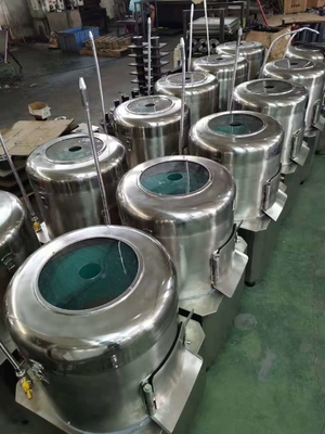 Mesin Potato Cutter 400KG/H dari Stainless Steel dengan Desain Aman dan Saniter