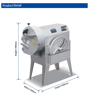 Heavy Duty Stainless Steel Peralatan Catering Komersial Pemotong Sayuran 1000KG/H Daya