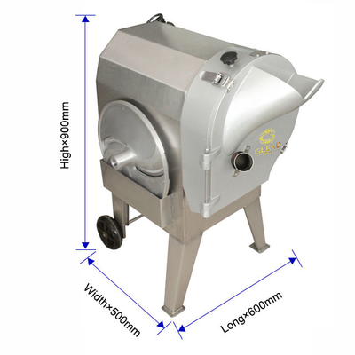 Stainless Steel Professional Vegetable Cutter Dengan Daya 1.5kw Untuk Kapasitas Slicing Kelas Komersial