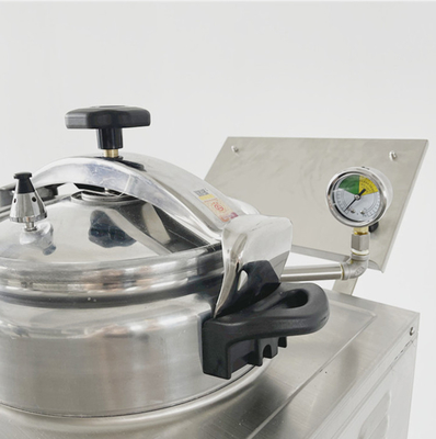 Portable 16L Commercial Hotel Chicken Fryer Dengan 21 Kg N.W Dan 3 Kw Daya