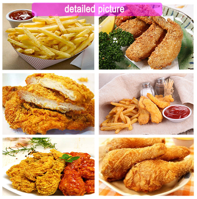 Portable 16L Commercial Hotel Chicken Fryer Dengan 21 Kg N.W Dan 3 Kw Daya