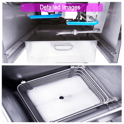 25L Electro Thermal Chicken Pressure Fryer Untuk Dapur Komersial - 13.5 Kw Daya