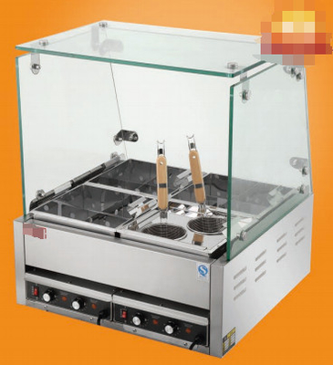 Stainless Steel Kanto Cooker 9KW 220V 50-60HZ Fungsi mendidih Empat / Enam / Delapan Kotak
