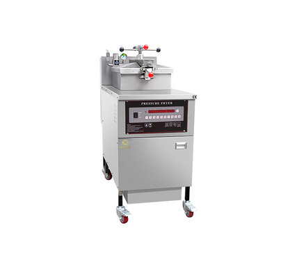 Panel Mekanis Mesin Goreng Ayam Gas 0,48kg/jam Konsumsi Gas 160 KKg Mesin Goreng Ayam