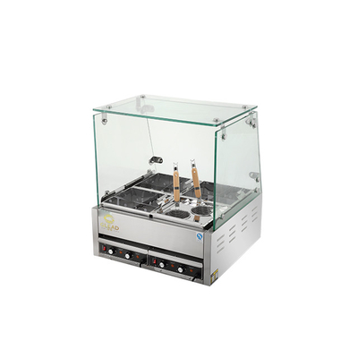 Stainless Steel Kanto Cooker 9KW 220V 50-60HZ Fungsi mendidih Empat / Enam / Delapan Kotak