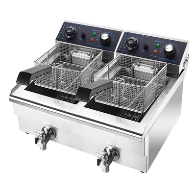 Peralatan Masakan Dapur Single-silinder Untuk 220V Tegangan Dan Dapur Kecil Fryer