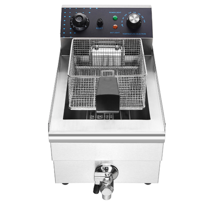 Peralatan Masakan Dapur Single-silinder Untuk 220V Tegangan Dan Dapur Kecil Fryer