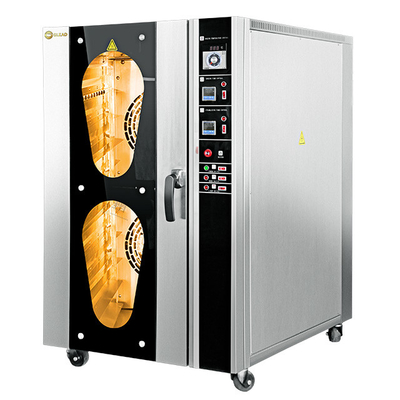 10 Tray Gas Oven Di Oven Baking Berskala Besar Untuk toko roti Convection Oven