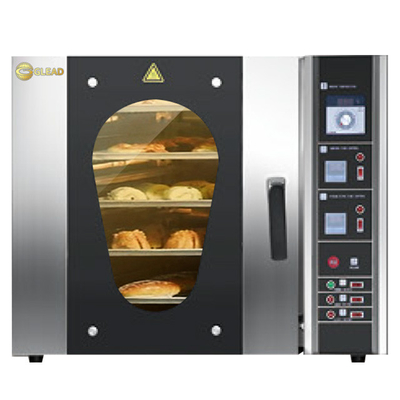 10 Tray Gas Oven Di Oven Baking Berskala Besar Untuk toko roti Convection Oven