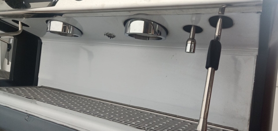 G.W 70kg Peralatan hotel komersial 698*600*580 mm Panel mekanik dual purpose tanpa filter minyak Kontrol elektronik V