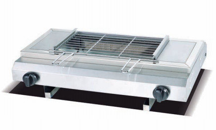 Oven BBQ 220V Berskala Besar Tanpa Asap Mengurangi Efek Sisa Dalam Memasak