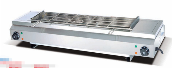 Oven BBQ 220V Berskala Besar Tanpa Asap Mengurangi Efek Sisa Dalam Memasak