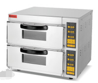 1 Lapisan Dan 1 Tray Professional Baking Oven Untuk Snack Bar Efisiensi Pizza Oven