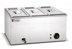2 tangki aksesoris pengolahan makanan listrik Bain Marie Dengan teknologi dan bahan canggih