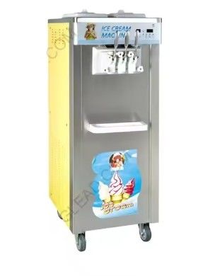 Mesin es krim komersial multi-warna berat 18-25L/jam