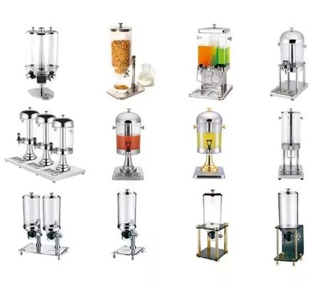 Mesin minum jus dingin dispenser stainless steel komersial