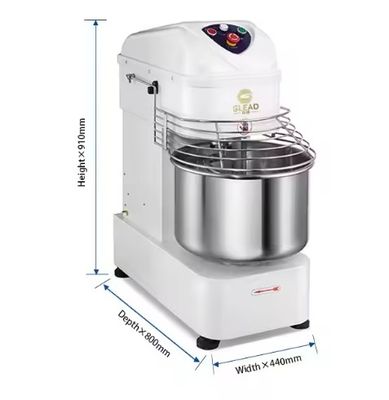 Jual panas Mixer komersial toko roti adonan tepung Spiral adonan mixer