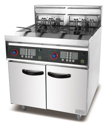Peralatan dapur toko roti komersial tahan lama dengan kapasitas 45L dan output Btu yang dapat disesuaikan