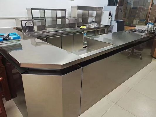 Peralatan makan modern Perlengkapan industri perhotelan Ukuran meja Dukungan Ukuran non-standar Panjang / lebar / bentuk'' Pengukuran disesuaikan